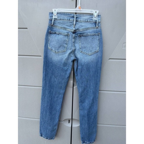 NWT Frame Denim Heritage Le Sylvie slender straight-leg jeans size 25 - Picture 5 of 16